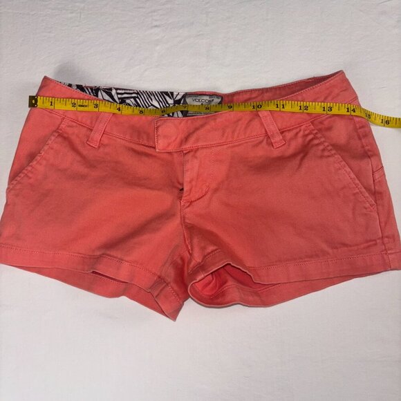 Volcom Coral Low Rise Stretch Shorts - Size 0 (24) - Picture 5 of 6
